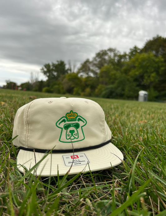 Bear and Crown Hat (Cream)