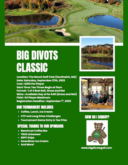 Big Divots Classic Entry (FOURSOME)